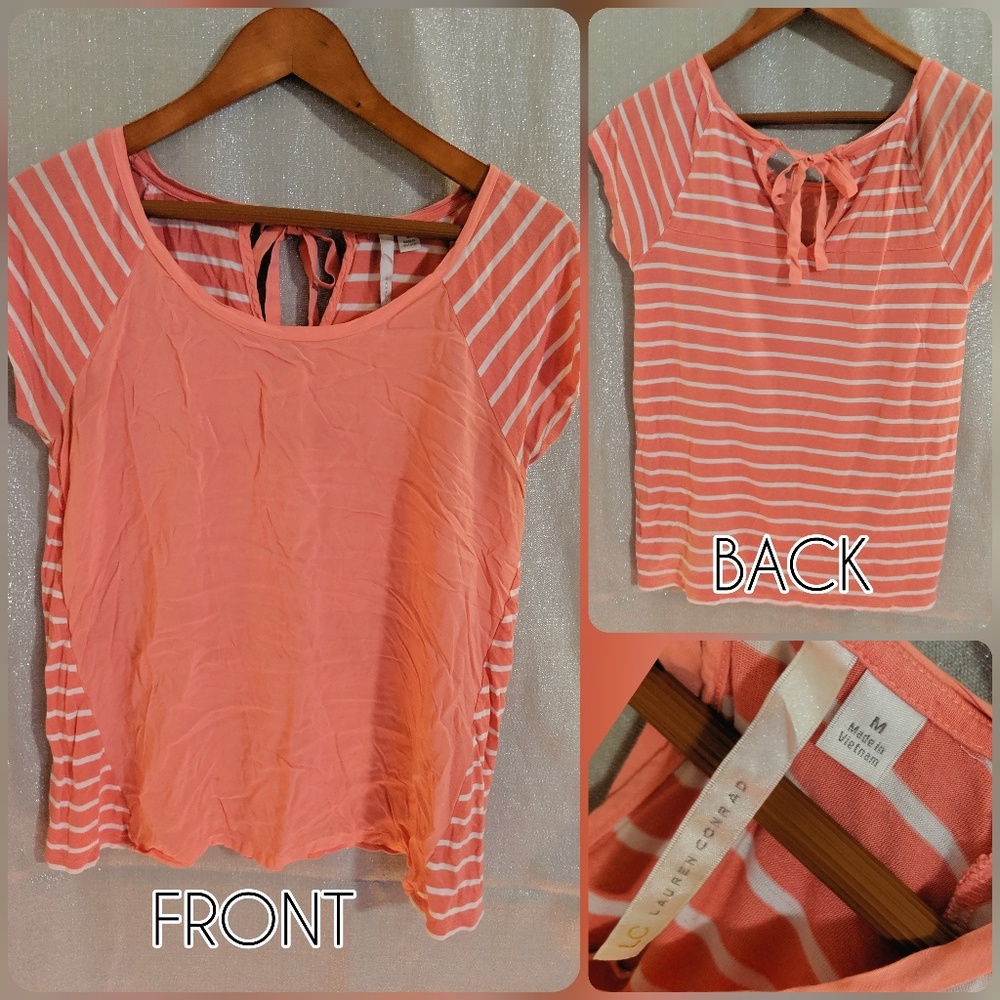 Salmon Colored Lauren Conrad Top